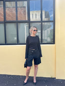 CROSSOVER SHORT - BLACK