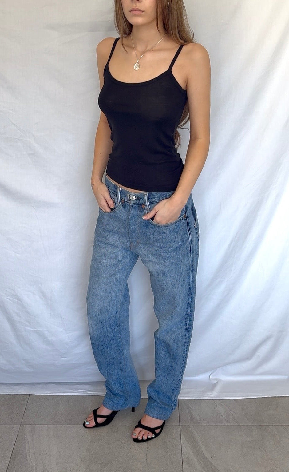 POCKET JEAN - BLUE