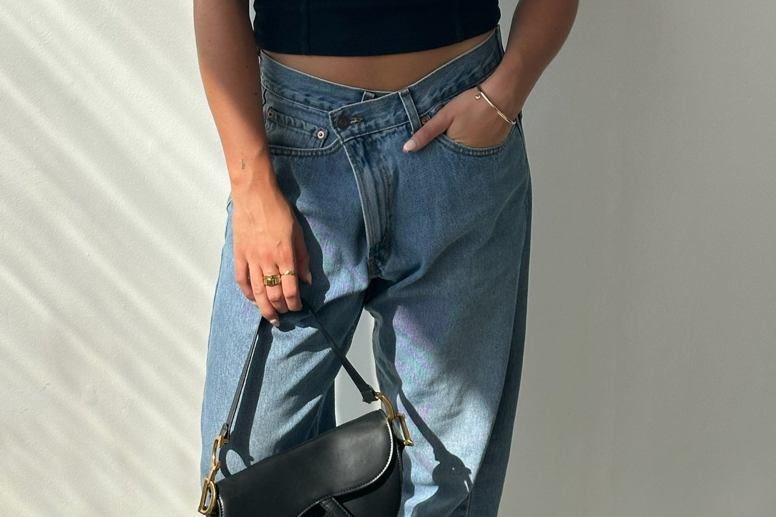THE CROSSOVER JEAN - BLUE