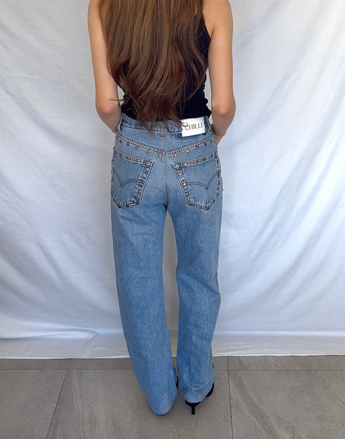 MELROSE JEAN - BLUE