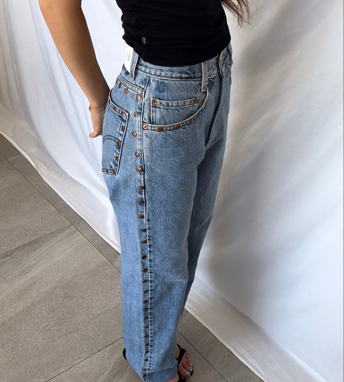 MELROSE JEAN - BLUE